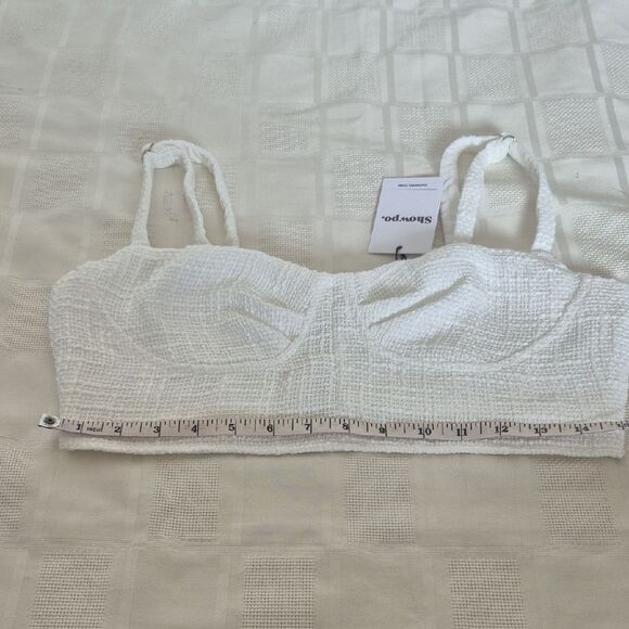 Showpo White Textured Two-Piece Set - Picture 10 of 16